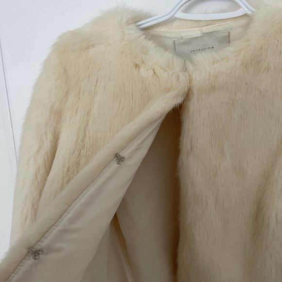 Beautiful faux fur jacket from Anthropology. - Picture 3 of 4